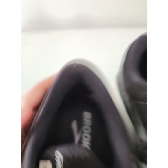 Brooks Ghost 13 Black White Womens Size 10 Running Shoes Lots Of Wear SEE - Picture 8 of 13